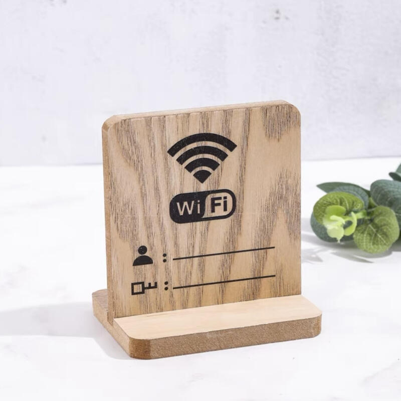 立牌 木製WiFi 標示牌 歡迎牌 商業空間 開店必備 餐廳