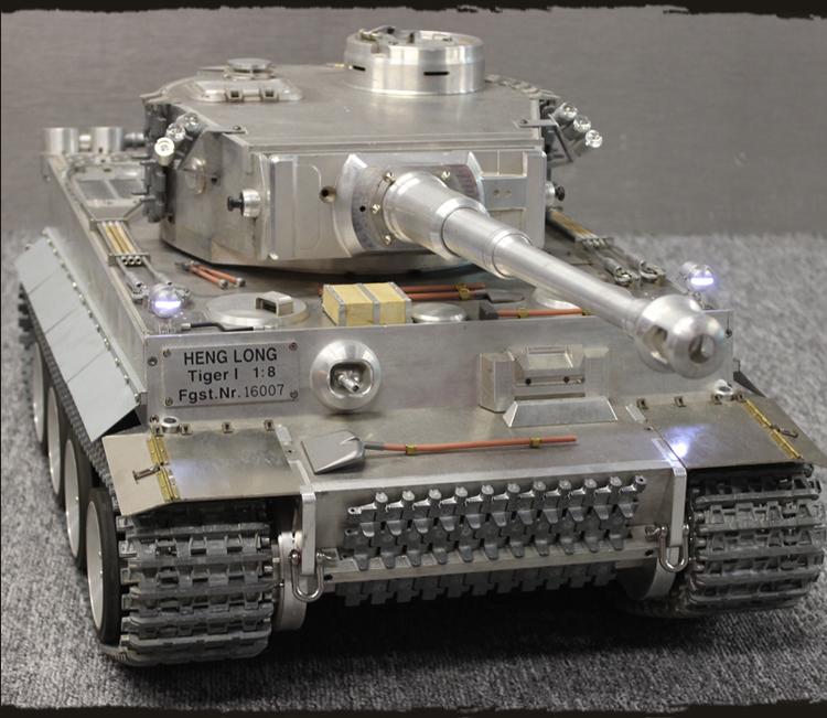 <冠宇國際模型>恆龍 純手工全新打造1:8 TIGERI 虎一 全金屬頂級遙控坦克 提供維修服務