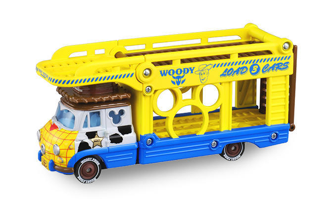 《樂達》特價 現貨 日版 Tomica 迪士尼 玩具總動員4 胡迪 載運車 不附小車 不挑盒況 134718