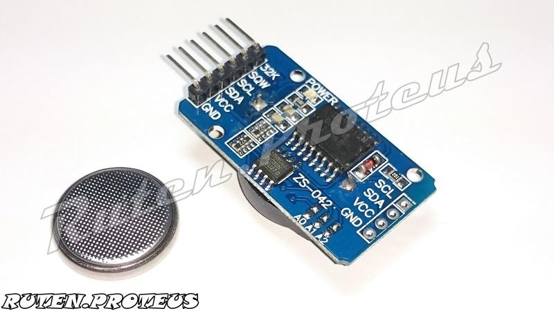 高精度即時時鐘 DS3231 + 32KByte EEPROM二合一模組-Arduino、樹莓派、單晶片等微控制器可用