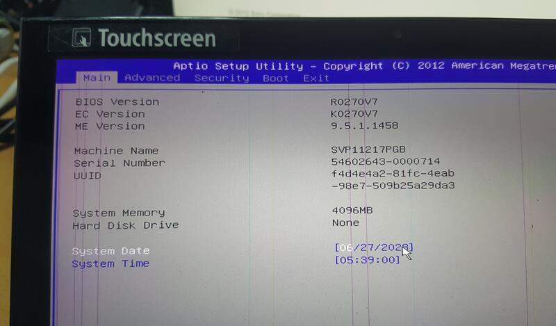 H76)報廢品~Sony Vaio (SVP112A1CW)小筆電10.5V 3.8A~螢幕垂直線條