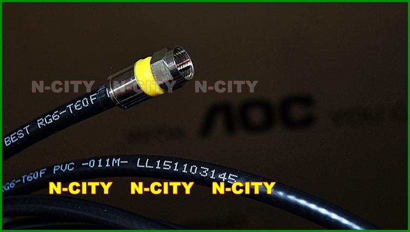 【N-CITY電工】短版RG6鳳梨頭/皺縮式-推入式5C2V..工具使用H518A5(黃色下標)(一次下單1顆)