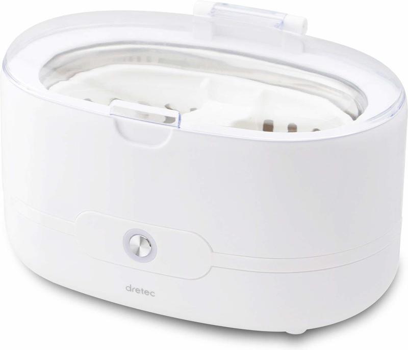 Bz Store 日本 DRETEC 超音波 洗浄機 洗眼鏡機 貴重金屬清潔 UC-500WT 白色
