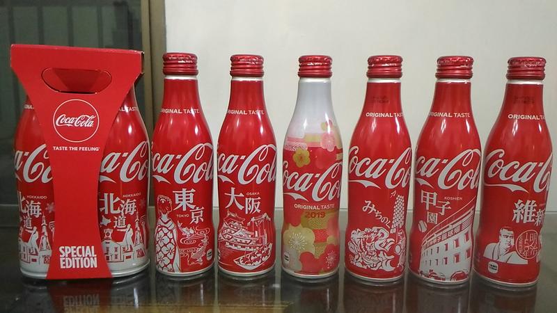 日本可口可樂鋁瓶（單賣)