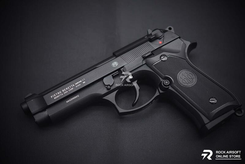 【磐石】送BB彈UMAREX 授權刻字 Beretta SRC M9 貝瑞塔全金屬瓦斯槍GBB手槍黑色- UMGSM9B | 露天市集 | 全 ...