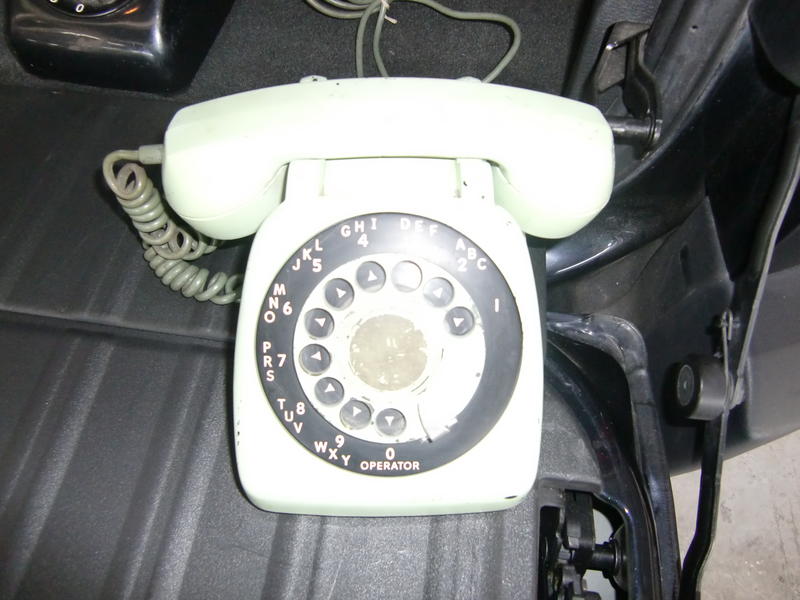 正常使用早期電話 古董電話 撥盤電話