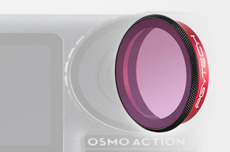 呈現攝影-PGYTECH OSMO-Action 專用CPL偏光鏡 濾鏡 減光1格半 大疆 DJI 相機 靈眸 車拍