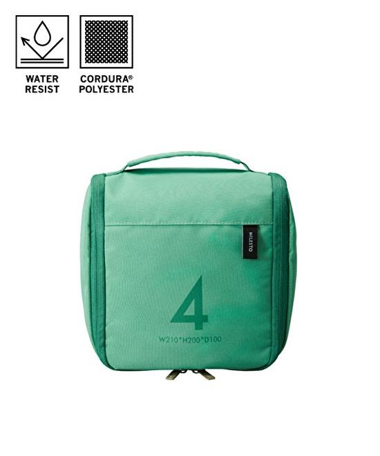 【航空便】MILESTO極簡旅行收納袋 4L盥洗包多夾層防潑水耐用材質整理包 日本正規品