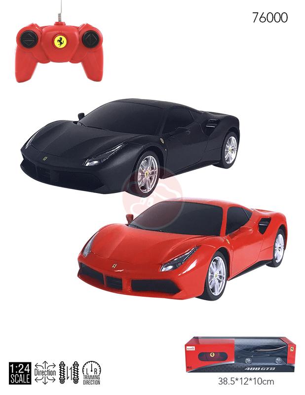 【KENTIM玩具城】1:24全新法拉利Ferrari 488 GTB 原廠授權RASTAR遙控車