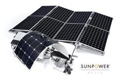【人生に、野遊びを】美國進口 100W 單晶 軟式太陽能板 ETFE  N型 軟性太陽能板 彎曲太陽能板 T4 露營車