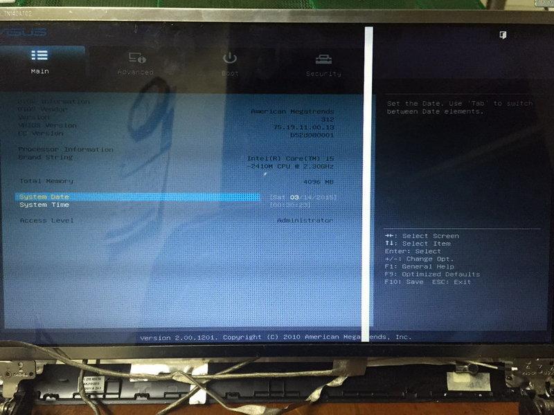 三星 Samsung LTN140AT02 面板 螢幕 故障 報帳