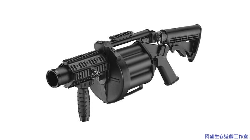 ICS-190 MGL (撒旦之輪) 多管榴彈發射器 黑色 | 露天市集 | 全台最大的網路購物市集