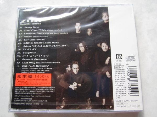 日版CD-- ZOO -- GOLDEN☆BEST Special Works (全新未拆) | 露天