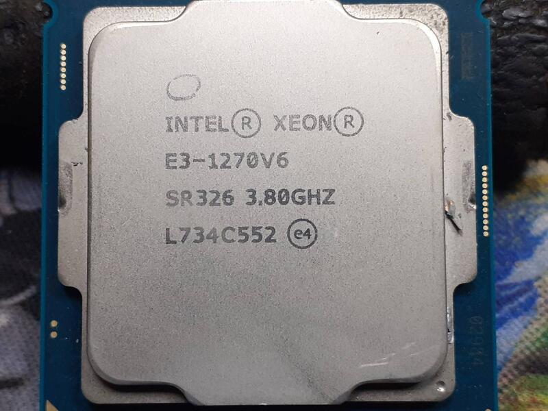 Boxed Intel® Xeon® Processor E3-1270 v6 (8M Cache, 3.80 GHz