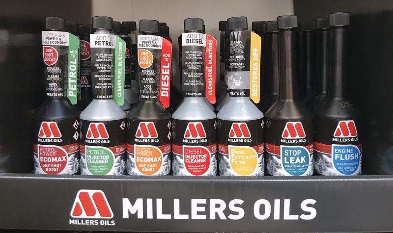 【油樂網】MILLERS OILS 米勒 汽柴油添加止漏劑