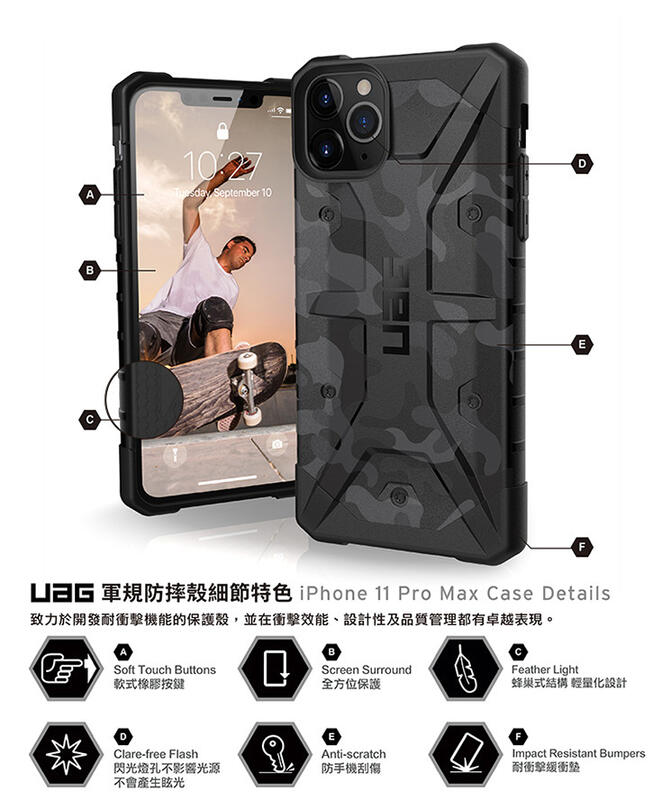 UAG【迷彩系列】PATHFINDER SE CAMO 軍規防摔 iPhone 11/12 Pro Max 耐衝擊手機殼