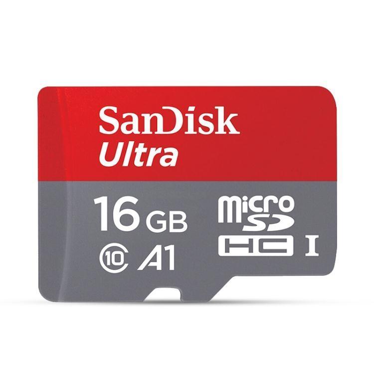 SanDisk 閃迪16g記憶卡Micro SD 48MB/秒高速讀寫 TF卡轉SD卡 高速手機存儲卡 行車記錄器記憶卡