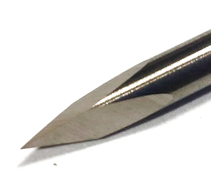0221 三稜刀30*0.2 CNC 雕刻刀三稜刀雕刻機3.175mm柄三稜0.2 | 露天市 