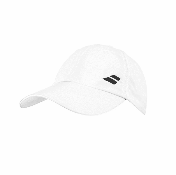 【曼森體育】Babolat 運動帽 Basic Logo Cap 白 排汗 透氣 網球帽