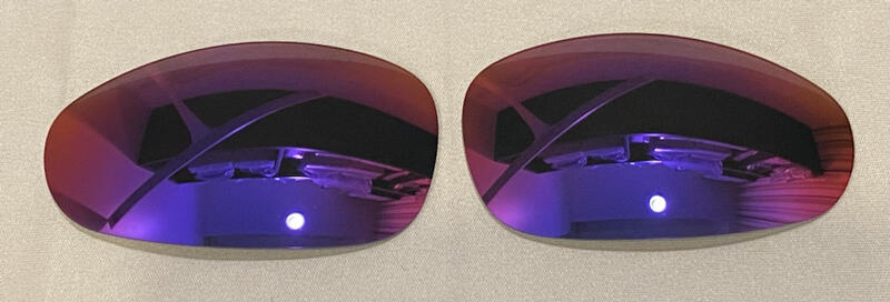 Oakley Juliet 紫紅色偏光（不含鏡架）副廠 替代片 xmetal x-metal
