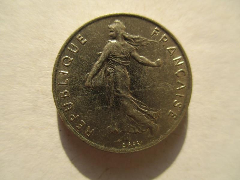 法國 ½ 法郎, 1976