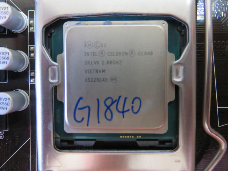 C. 1150CPU-Intel Celeron G1840 雙核心/2.8G/2M 64 位元與 32 直購價50