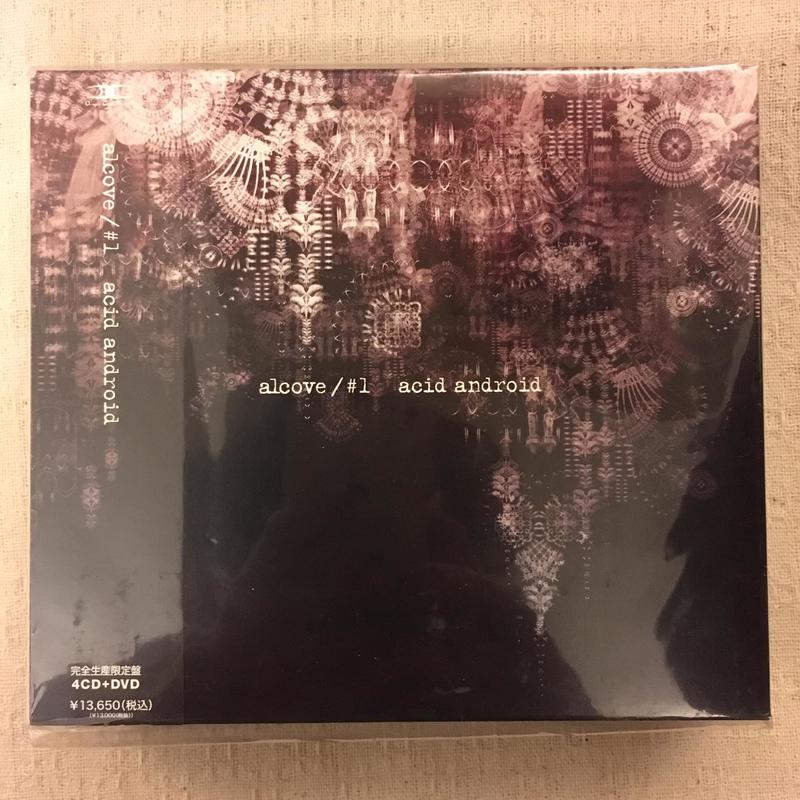 現貨 日版 絕版 acid android（yukihiro）alcove [4CD+DVD]<完全生產限定盤>