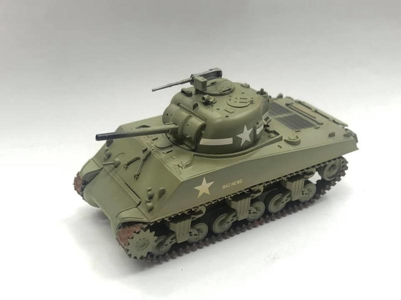 M4 雪曼 坦克 M4A3 模王精品--EASY MODEL--1/72成品坦克-- 36254