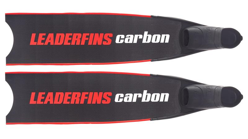 【Water Pro水上運動用品】{Leaderfins}- 大logo Carbon 碳纖維 長蛙鞋 自由潛水