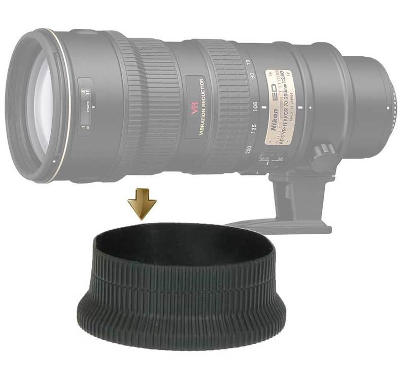 【NRC】RUBBER RING for Nikon AF-S VR 70-200mm F2.8G IF 小黑五 皮