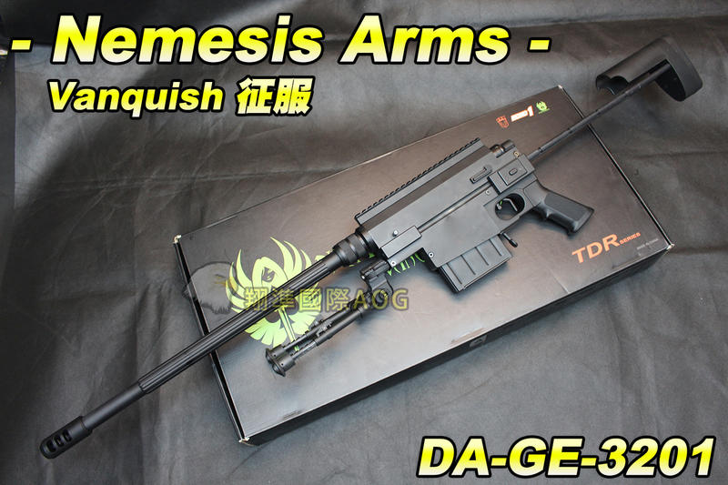 【翔準國際AOG】GE Nemesis Arms Vanquish征服 手拉空氣狙擊槍 野戰 生存 DA-GE3201S