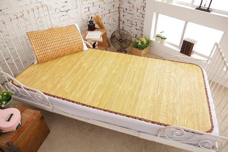 【鹿港竹蓆】11mm  原色  竹蓆(涼蓆)  3呎  單人 MIT 台灣製造  附收納袋 硬床適用