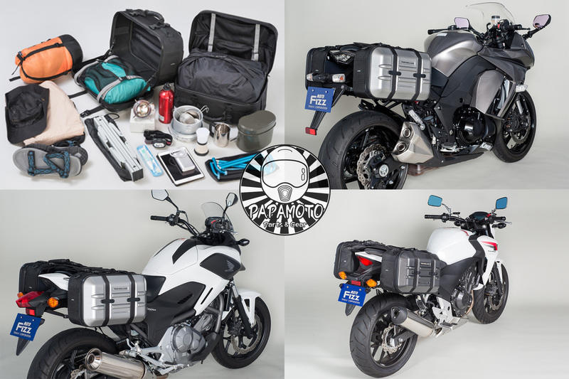 趴趴騎士】TANAX MOTOFIZZ 旅行硬殼馬鞍包2 MFK-250 MFK-248 MFK-249