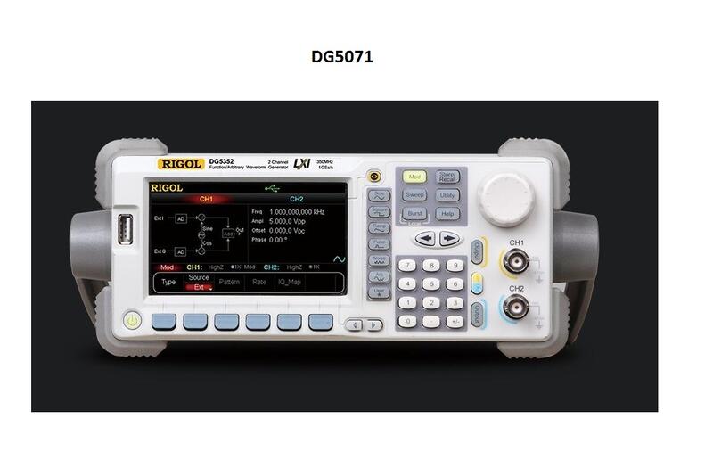 (華甸科技) Rigol DG5071 函數/任意波形產生器  (全新)