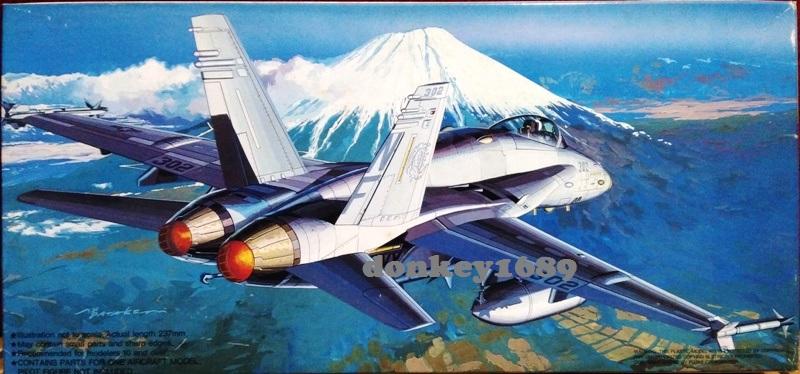 1/72 FUJIMI 美國海軍 F/A-18C 大黃蜂式戰鬥機