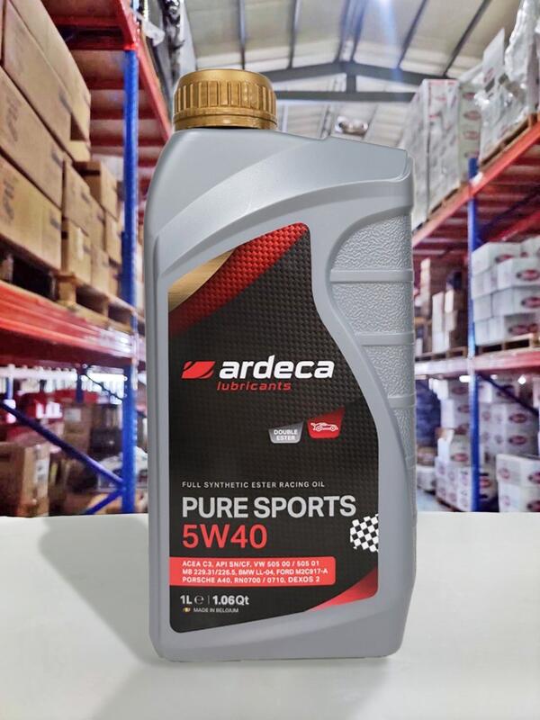 『油工廠』ARDECA PURE SPORTS 5w40 競技級 酯全合成機油 SN C3 LL-04