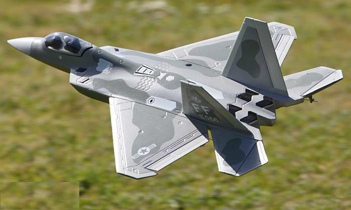 《 MUKAS 》F-22 50mm導風扇飛機EPO材質(空機+塗裝+五金)