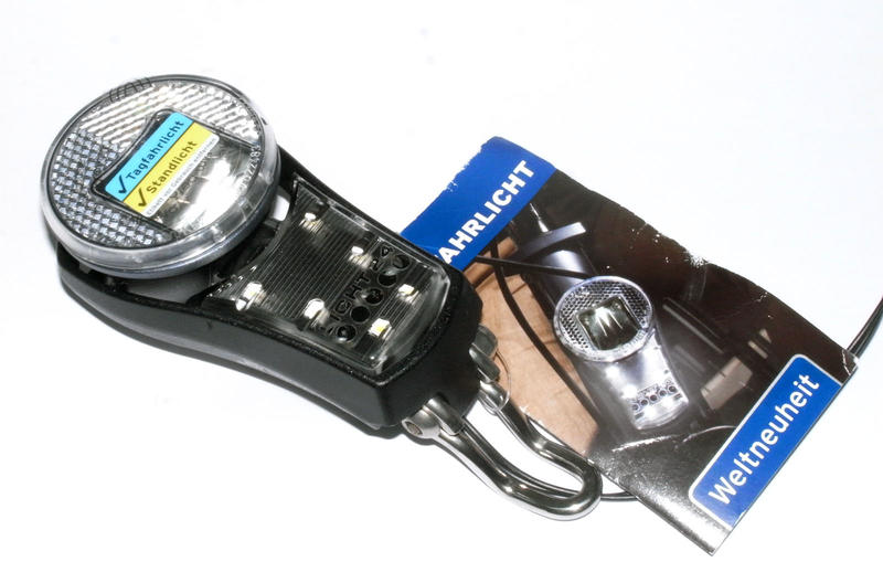 全新德國製造BM Busch+Muller Lumotec IQ 超亮LED發電花鼓專用頭燈(共兩款)