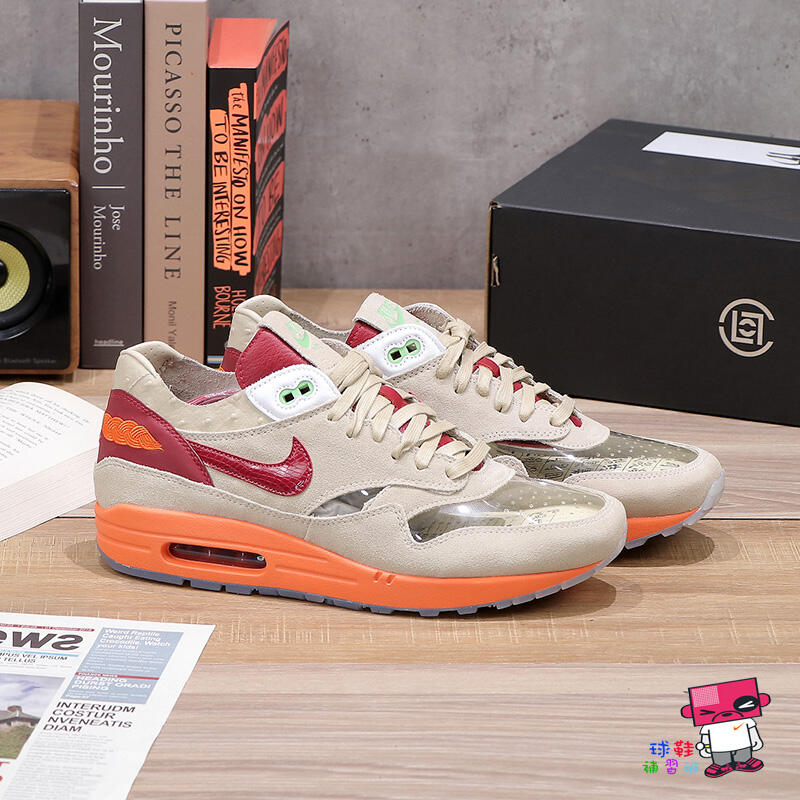 球鞋補習班NIKE AIR MAX 1 CLOT KISS OF DEATH 陳冠希死亡之吻DD1870