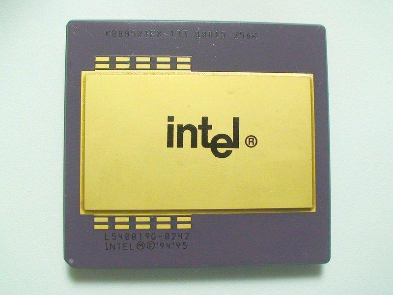 cpu Intel pentium pro 133 (最頂級-第二十號Q-0242) ES 工程樣品古董