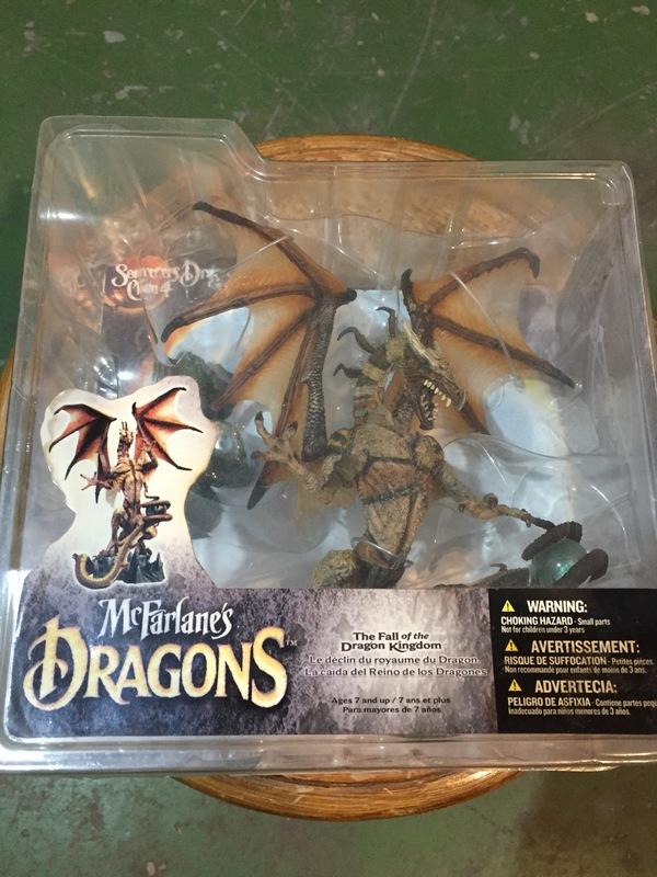 《冬日工作室》Sorceres Dragon 龍術士　McFarlanes 製作 美式玩具