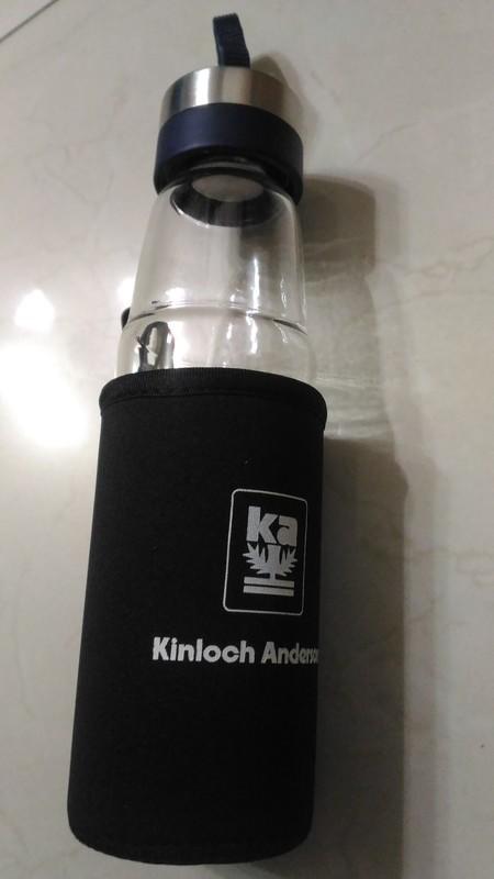 全新~ 股東會紀念品 Kinloch Aderson 玻璃隨身杯
