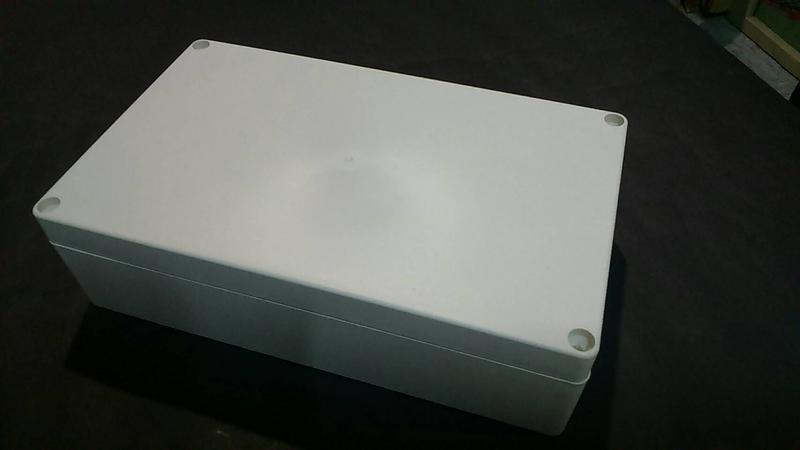 【450】電子防水盒 200*120*55 電子外殼 室外接線盒 儀器盒 塑料盒