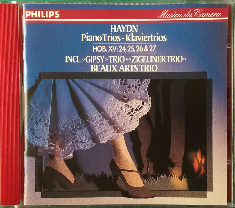 Haydn: Piano Trios Nos. 24－27 Beaux Arts Trio（美藝三重奏）1989全銀圈版