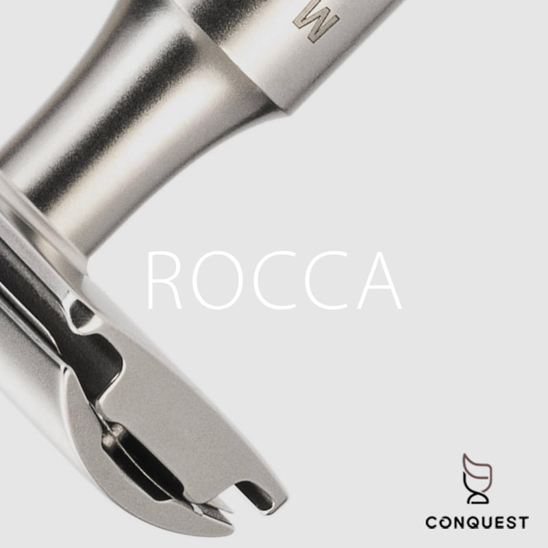 CONQUEST 】德國 MUHLE ROCCA R94 銀色消光刮鬍刀 不銹鋼材質 蜂巢狀結構手柄 封閉式 三件式 | 露天市集 | 全台最 ...