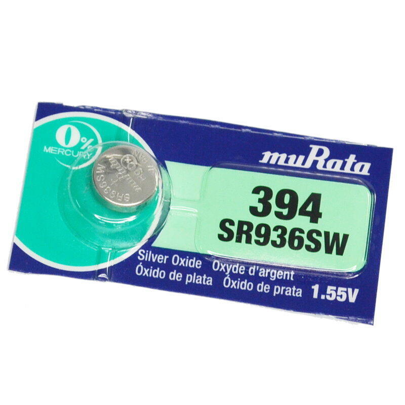 【GQ356】Murata水銀電池SR936SW 394鈕扣電池 手錶電池 電池