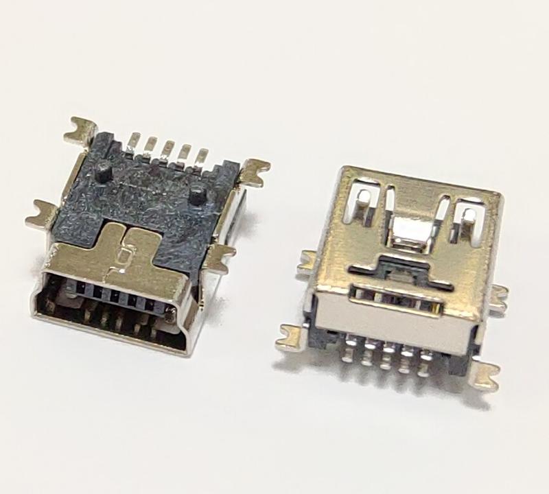 虎尾創意電子(含稅)MiniUSB母座貼片式5腳USB2.0