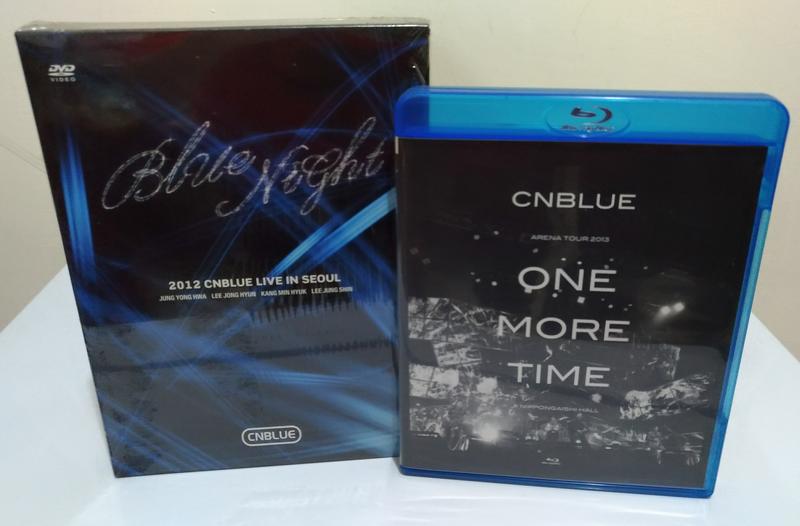 日韓版 CNBLUE BLUE NIGHT LIVE DVD & ONE MORE TIME 藍光版