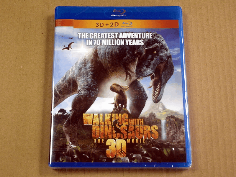 【AV達人】【BD藍光3D】與恐龍冒險 3D + 2D 雙碟限定版Walking with Dinosaurs 