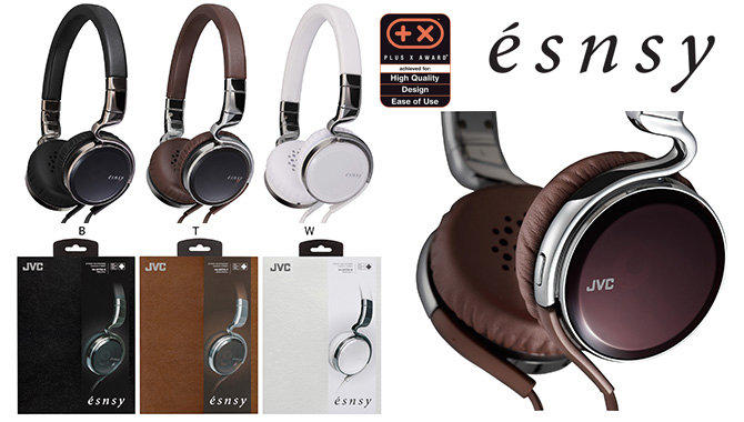 福利品 J VC HA-SR75S esnsy 系列時尚風格高音質頭戴耳罩式耳機(線控附麥克風),原價3980